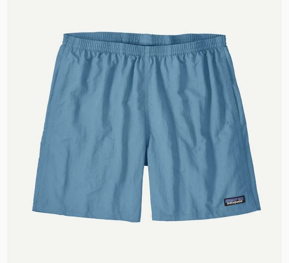 Men Patagonia Baggies Shorts 7in inseam Shore Blue Sz XXL Outdoor Nature